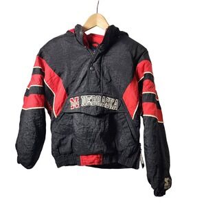 Kids‎ Starter Nebraska Cornhuskers Pullover Anorak Jacket Medium